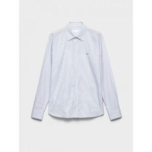 Prada Shirt Men Gnawed Blue